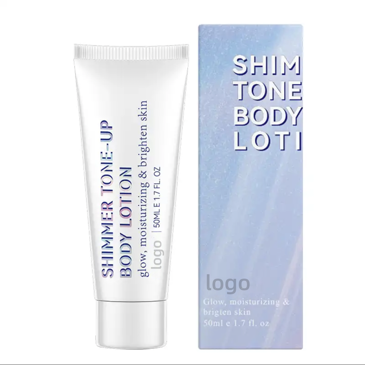 Waterproof Glow Shimmer Tone-up Body Lotion
